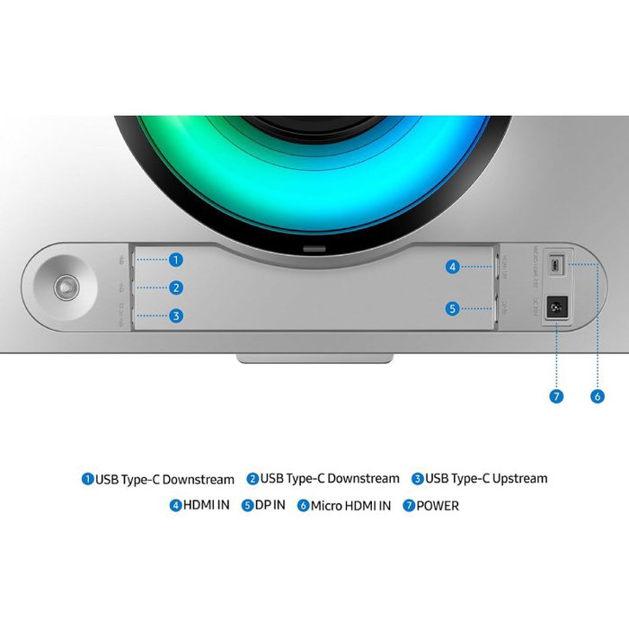 Samsung Odyssey OLED G9 S49DG954SU 49 pulg. Curvo Dual QHD Samsung Odyssey OLED G9 S49DG954SU 49 pulg. Curvo Dual QHD